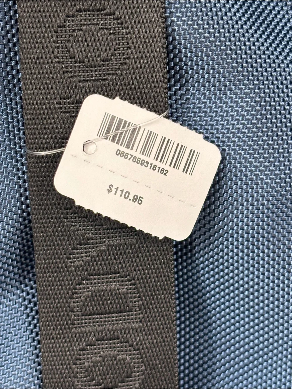 NWT Bath & Body Works weekender zip top tote duffel bag navy travel gym